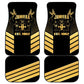 Jumieka Independence Day Car Mats Out Of Many, One People Gold Color