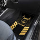 Jumieka Independence Day Car Mats Out Of Many, One People Gold Color