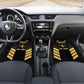 Jumieka Independence Day Car Mats Out Of Many, One People Gold Color