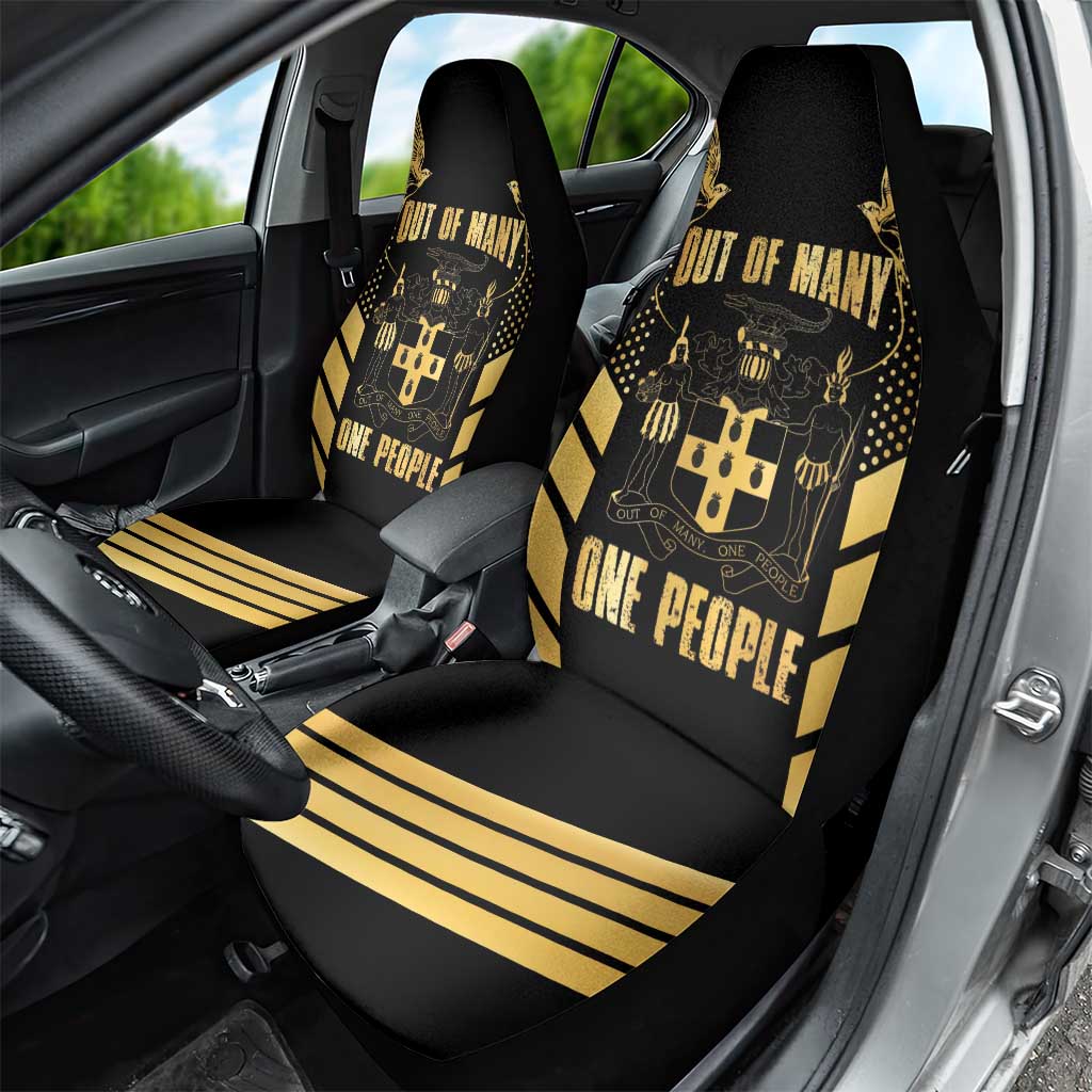 Jumieka Independence Day Car Seat Cover Out Of Many, One People Gold Color