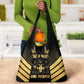 Jumieka Independence Day Grocery Bag Out Of Many, One People Gold Color