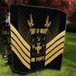 Jumieka Independence Day Quilt Out Of Many, One People Gold Color
