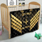 Jumieka Independence Day Quilt Out Of Many, One People Gold Color