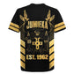 Jumieka Independence Day Rugby Jersey Out Of Many, One People Gold Color