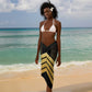 Jumieka Independence Day Sarong Out Of Many, One People Gold Color