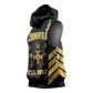 Jumieka Independence Day Sleeveless Hoodie Out Of Many, One People Gold Color - African Pride