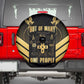 Jumieka Independence Day Spare Tire Cover Out Of Many, One People Gold Color