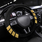 Jumieka Independence Day Steering Wheel Cover Out Of Many, One People Gold Color
