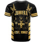 Jumieka Independence Day T shirt Out Of Many, One People Gold Color