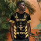 Jumieka Independence Day T shirt Out Of Many, One People Gold Color