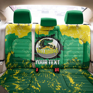 Custom Afro Jamaica Cricket Back Car Seat Cover Go Champions Tallawahs Grunge Style