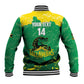 Custom Afro Jamaica Cricket Baseball Jacket Go Champions Tallawahs Grunge Style
