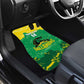 Custom Afro Jamaica Cricket Car Mats Go Champions Tallawahs Grunge Style