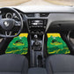 Custom Afro Jamaica Cricket Car Mats Go Champions Tallawahs Grunge Style