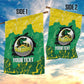 Custom Afro Jamaica Cricket Garden Flag Go Champions Tallawahs Grunge Style