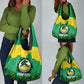 Custom Afro Jamaica Cricket Grocery Bag Go Champions Tallawahs Grunge Style