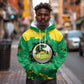 Custom Afro Jamaica Cricket Hoodie Go Champions Tallawahs Grunge Style