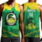 Custom Afro Jamaica Cricket Men Tank Top Go Champions Tallawahs Grunge Style