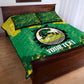 Custom Afro Jamaica Cricket Quilt Bed Set Go Champions Tallawahs Grunge Style