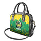 Custom Afro Jamaica Cricket Shoulder Handbag Go Champions Tallawahs Grunge Style