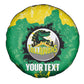 Custom Afro Jamaica Cricket Spare Tire Cover Go Champions Tallawahs Grunge Style