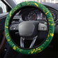 Afro Jamaica Cricket Steering Wheel Cover Go Champions Tallawahs Grunge Style