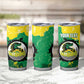 Custom Afro Jamaica Cricket Tumbler Cup Go Champions Tallawahs Grunge Style
