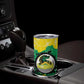 Custom Afro Jamaica Cricket Tumbler Cup Go Champions Tallawahs Grunge Style