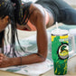 Custom Afro Jamaica Cricket Tumbler With Handle Go Champions Tallawahs Grunge Style