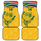Custom South Africa Cricket Car Mats Go Champions World Cup Proteas