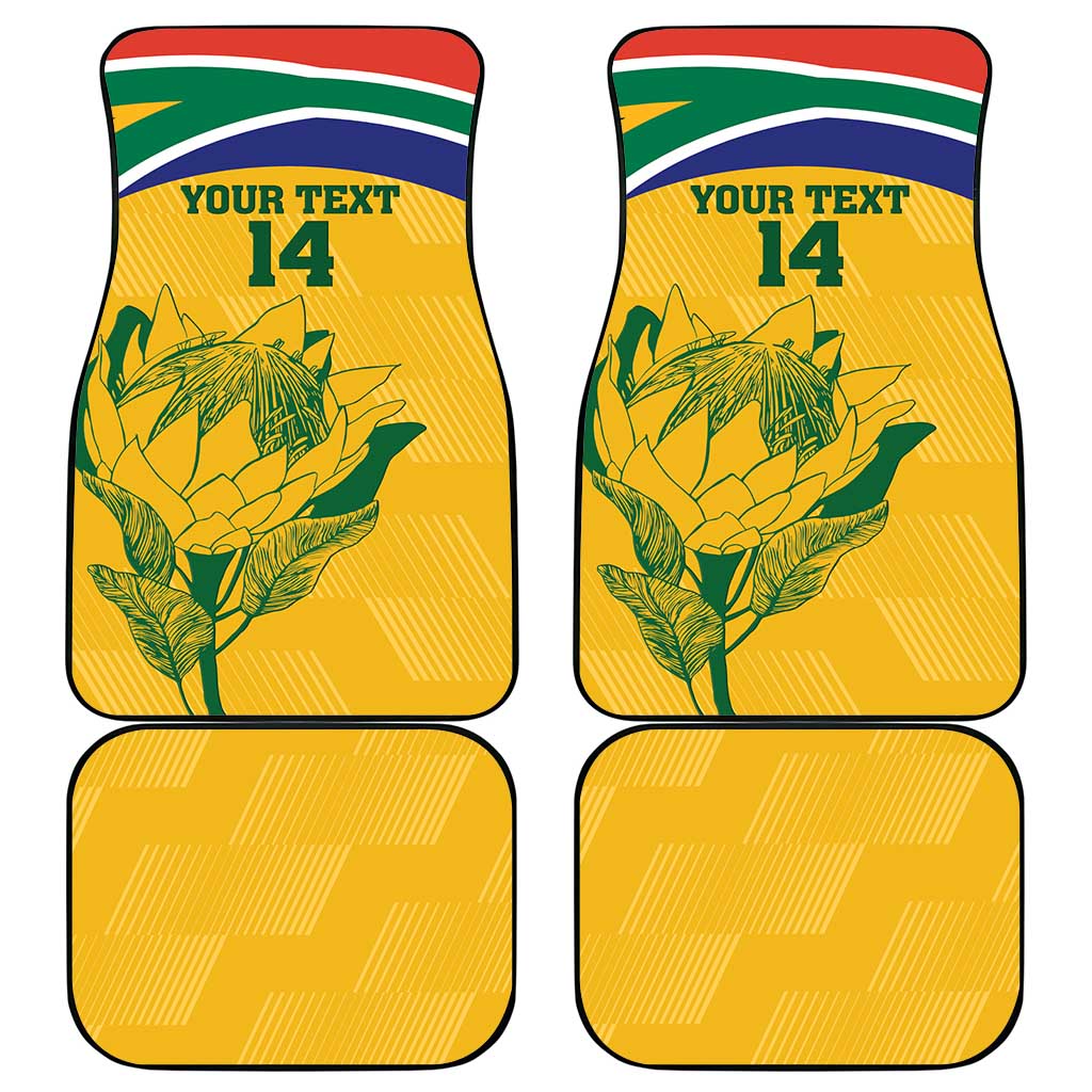 Custom South Africa Cricket Car Mats Go Champions World Cup Proteas