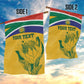 Custom South Africa Cricket Garden Flag Go Champions World Cup Proteas