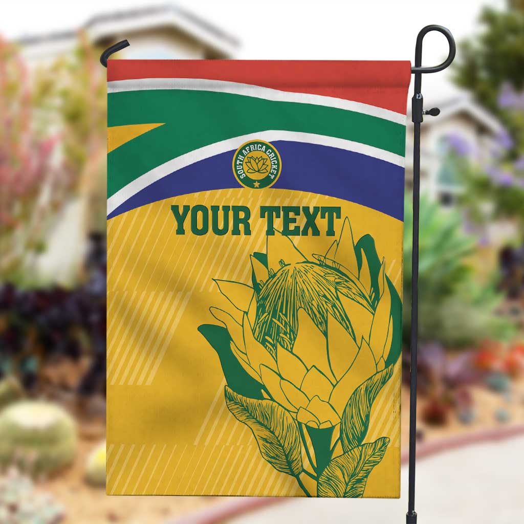 Custom South Africa Cricket Garden Flag Go Champions World Cup Proteas