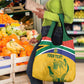 Custom South Africa Cricket Grocery Bag Go Champions World Cup Proteas