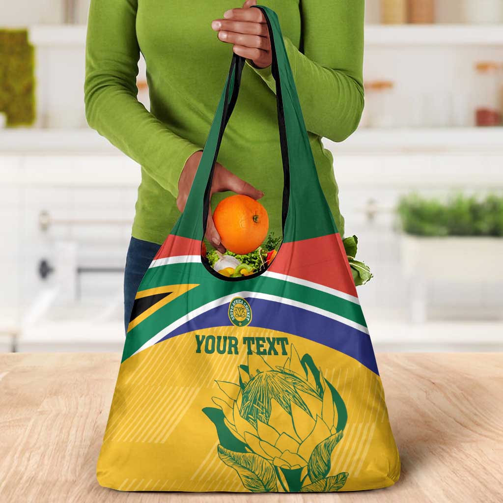 Custom South Africa Cricket Grocery Bag Go Champions World Cup Proteas