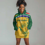 Custom South Africa Cricket Hoodie Dress Go Champions World Cup Proteas