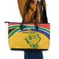 Custom South Africa Cricket Leather Tote Bag Go Champions World Cup Proteas