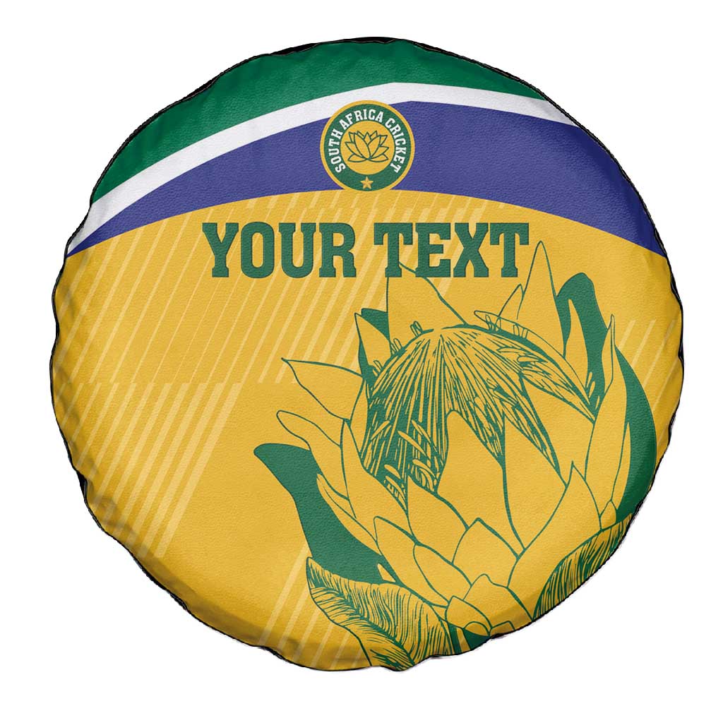 Custom South Africa Cricket Spare Tire Cover Go Champions World Cup Proteas