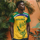 Custom South Africa Cricket T shirt Go Champions World Cup Proteas