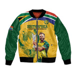 South Africa Cricket Bomber Jacket 1st Champions World Cup Proud Of Our Boys