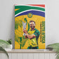 South Africa Cricket Canvas Wall Art 1st Champions World Cup Proud Of Our Boys