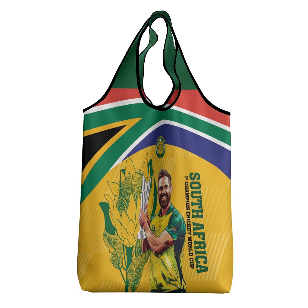 South Africa Cricket Grocery Bag 1st Champions World Cup Proud Of Our Boys