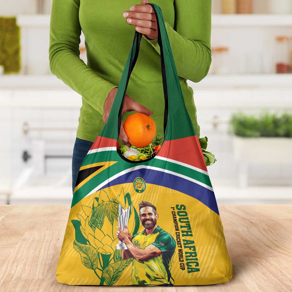 South Africa Cricket Grocery Bag 1st Champions World Cup Proud Of Our Boys