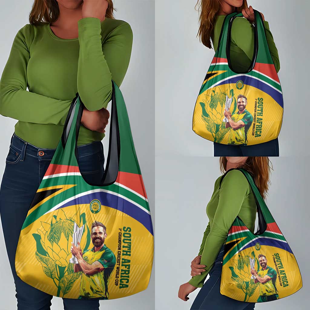 South Africa Cricket Grocery Bag 1st Champions World Cup Proud Of Our Boys