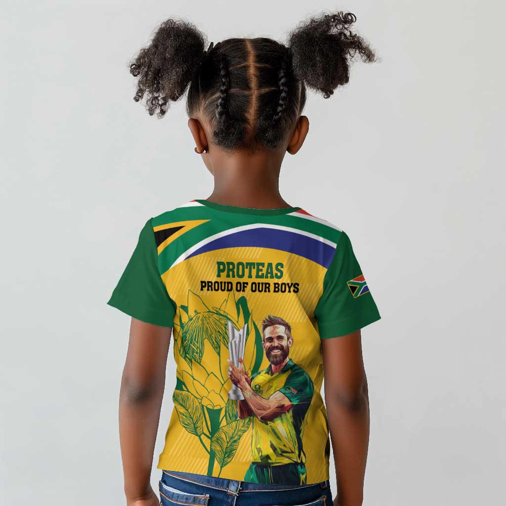 South Africa Cricket Kid T shirt 1st Champions World Cup Proud Of Our Boys