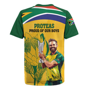 South Africa Cricket Rugby Jersey 1st Champions World Cup Proud Of Our Boys
