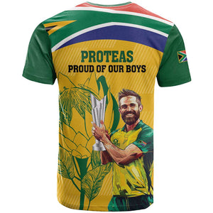 South Africa Cricket T shirt 1st Champions World Cup Proud Of Our Boys