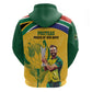 South Africa Cricket Zip Hoodie 1st Champions World Cup Proud Of Our Boys