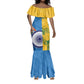 Custom India And South Africa Cricket Mermaid Dress 2024 Together Dynamic Version