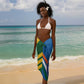 Custom India And South Africa Cricket Sarong 2024 Together Dynamic Version